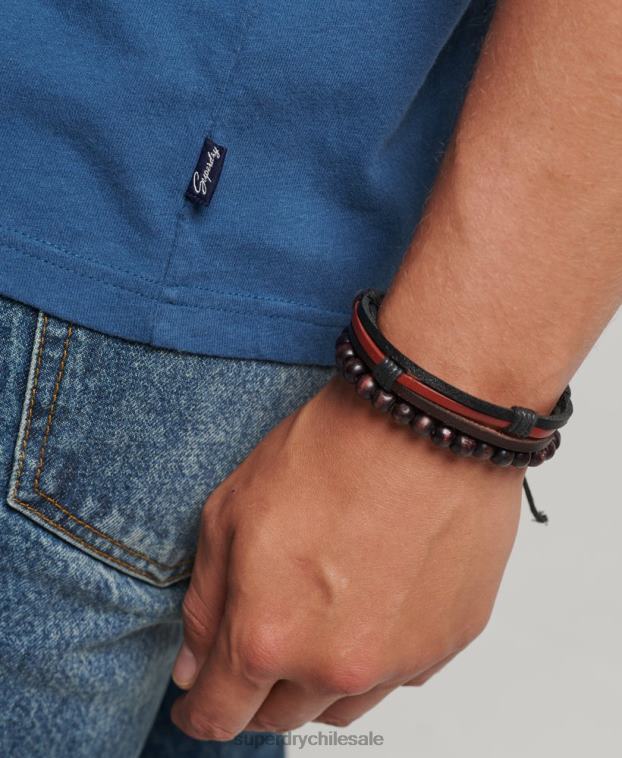 hombres Superdry azul camiseta de escritor de carteles vintage 2R68Z4850