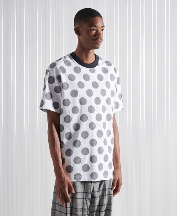 hombres Superdry gris camiseta gráfica sdx tokyo de edición limitada 2R68Z4965