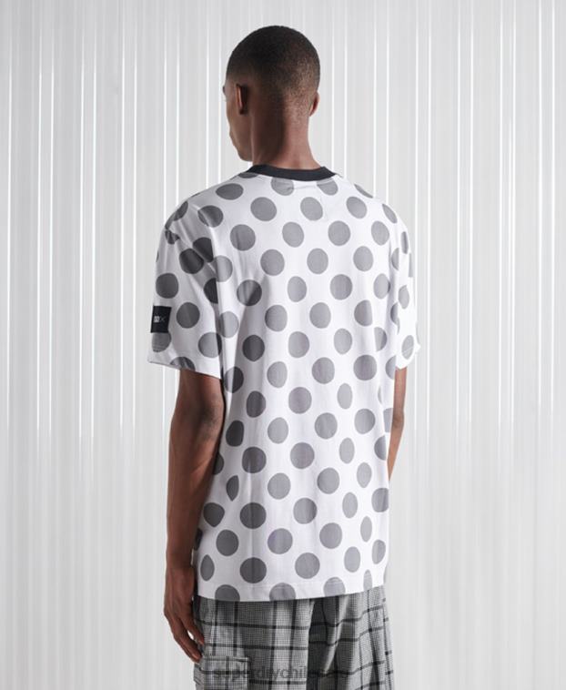 hombres Superdry gris camiseta gráfica sdx tokyo de edición limitada 2R68Z4965