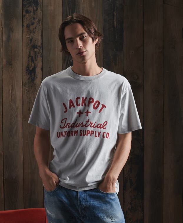 hombres Superdry rosa playera seca con gráfico de edición limitada 2R68Z4984