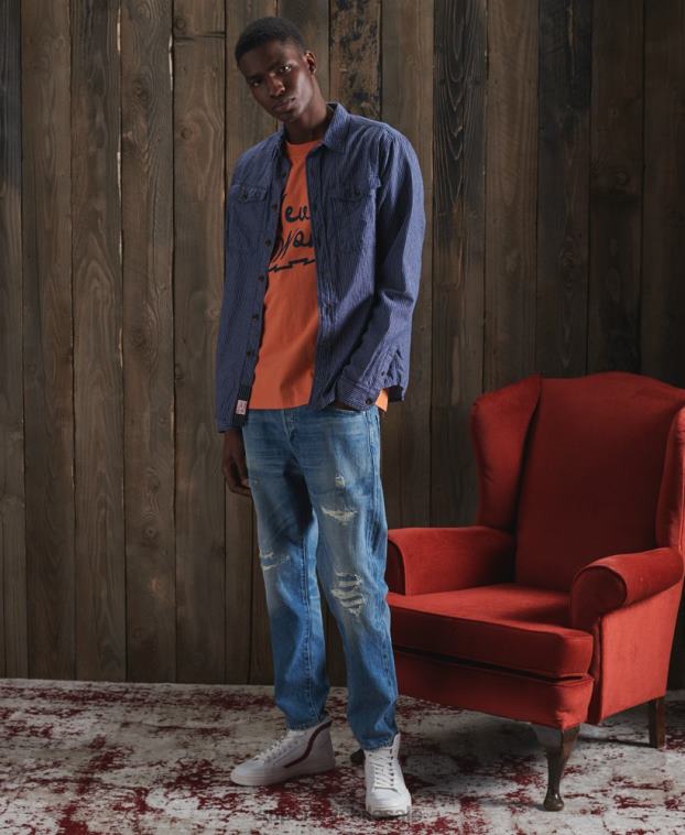 hombres Superdry verde camiseta dry varsity de edición limitada 2R68Z4908