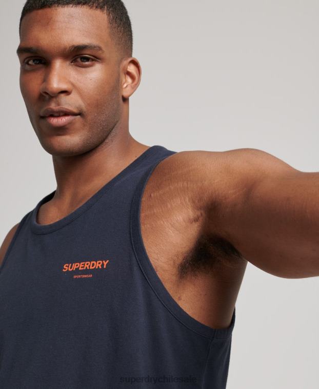 hombres Superdry Armada chaleco deportivo code core 2R68Z1459
