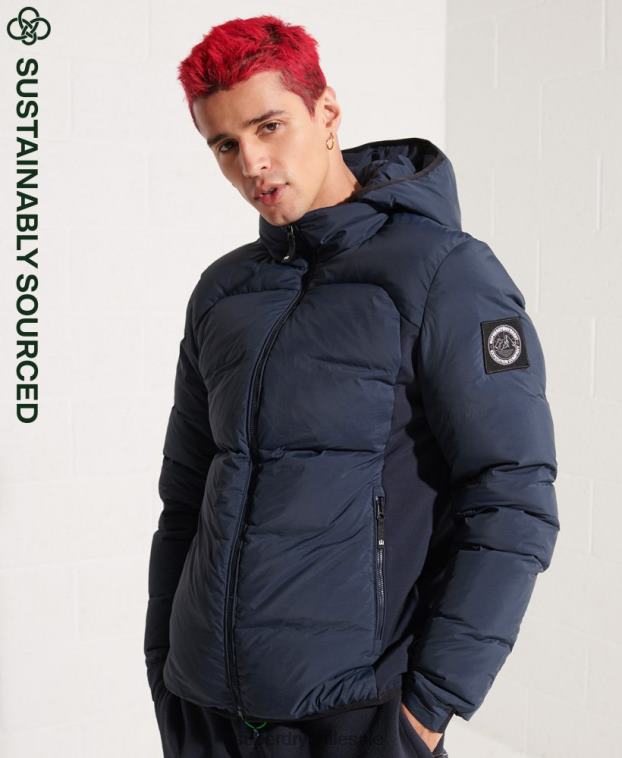 hombres Superdry Armada Chaqueta cortavientos Expedition Down SD 2R68Z4665