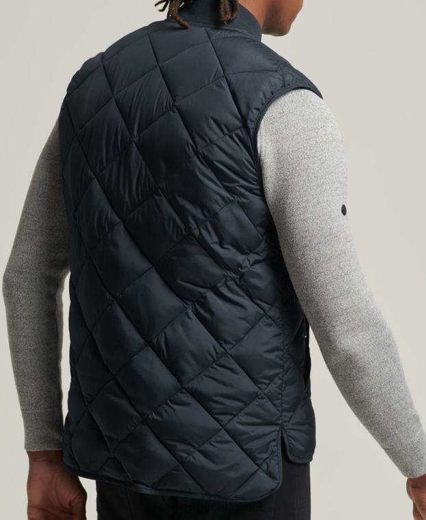hombres Superdry Armada chaleco de estudios 2R68Z4627