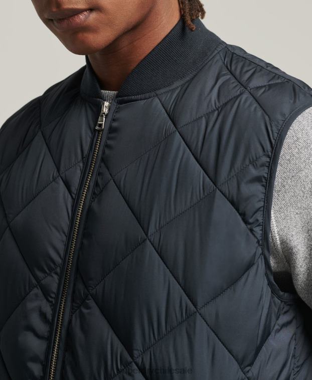 hombres Superdry Armada chaleco de estudios 2R68Z4627
