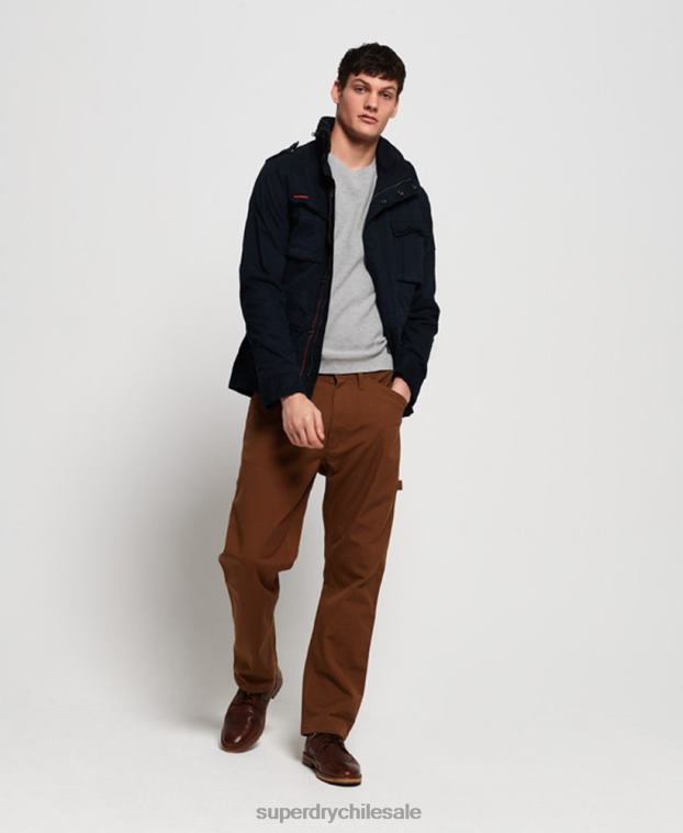 hombres Superdry Armada chamarra clásica con bolsillo de rookie 2R68Z4754