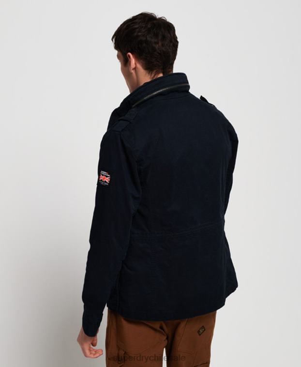 hombres Superdry Armada chamarra clásica con bolsillo de rookie 2R68Z4754
