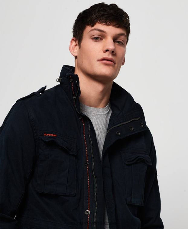 hombres Superdry Armada chamarra clásica con bolsillo de rookie 2R68Z4754