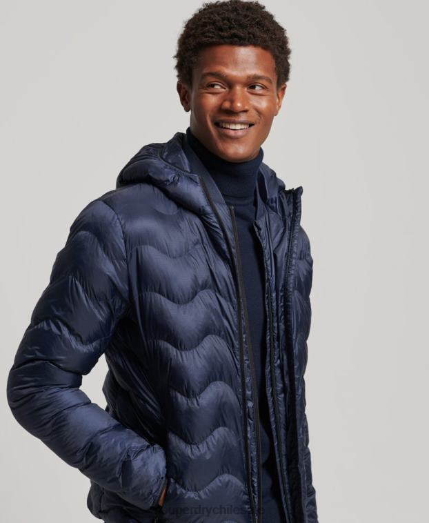 hombres Superdry Armada chamarra con capucha 2R68Z4699