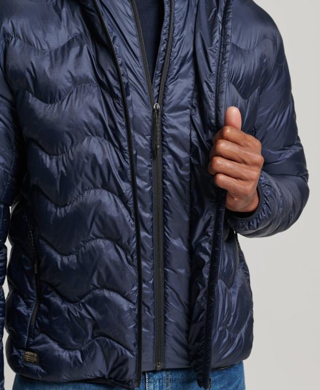 hombres Superdry Armada chamarra con capucha 2R68Z4699