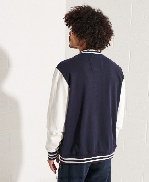 hombres Superdry Armada chamarra de chenilla code 2R68Z4568