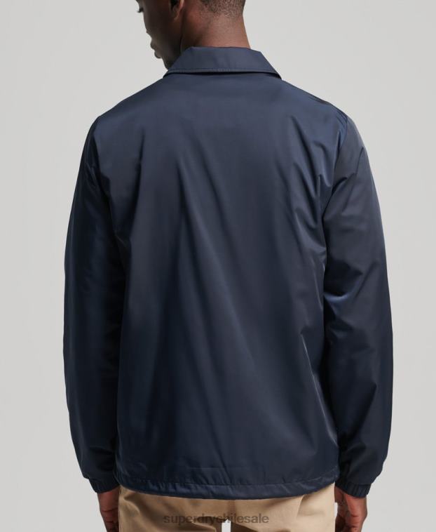hombres Superdry Armada chamarra entrenador Code Essential 2R68Z4580