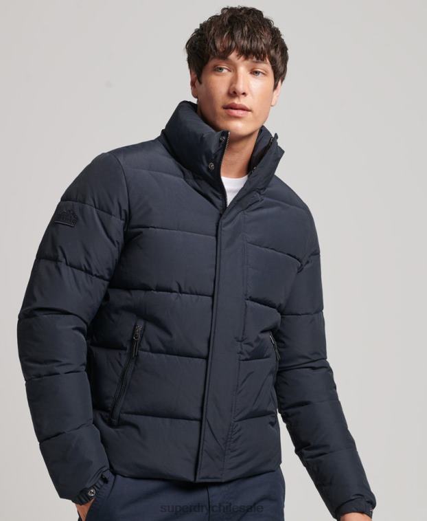 hombres Superdry Armada chaqueta acolchada retro 2R68Z4561