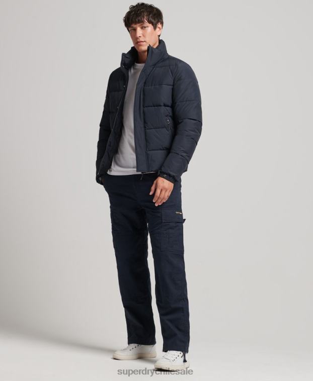 hombres Superdry Armada chaqueta acolchada retro 2R68Z4561
