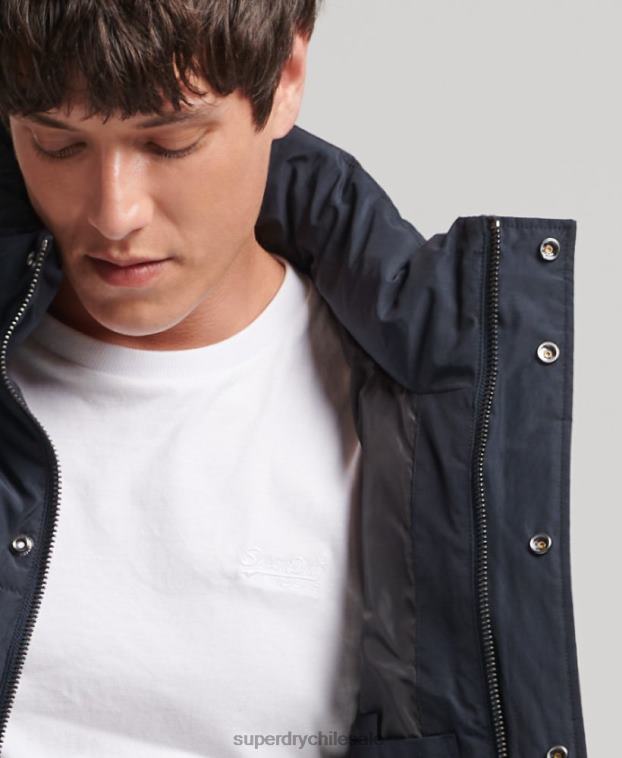 hombres Superdry Armada chaqueta acolchada retro 2R68Z4561