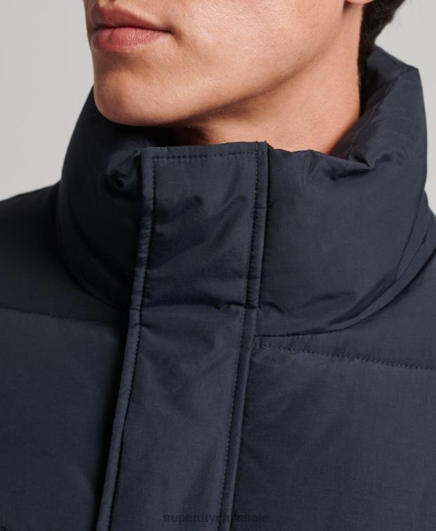 hombres Superdry Armada chaqueta acolchada retro 2R68Z4561