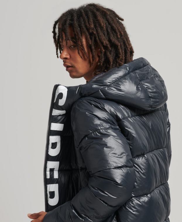 hombres Superdry Armada chaqueta alpina con capucha de montaña 2R68Z4581
