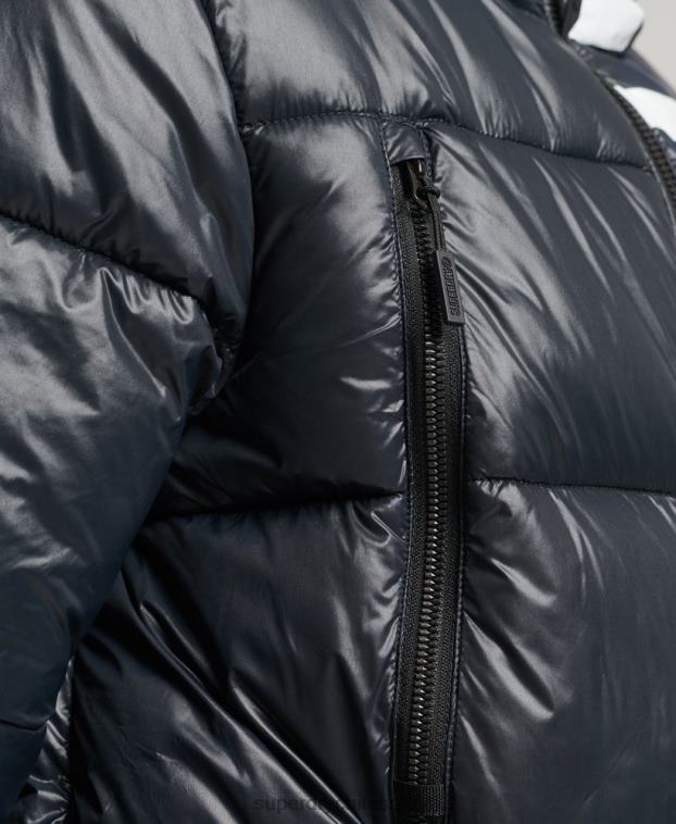 hombres Superdry Armada chaqueta alpina con capucha de montaña 2R68Z4581