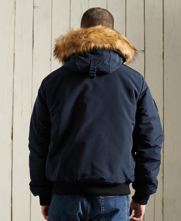 hombres Superdry Armada chaqueta bomber everest 2R68Z1085