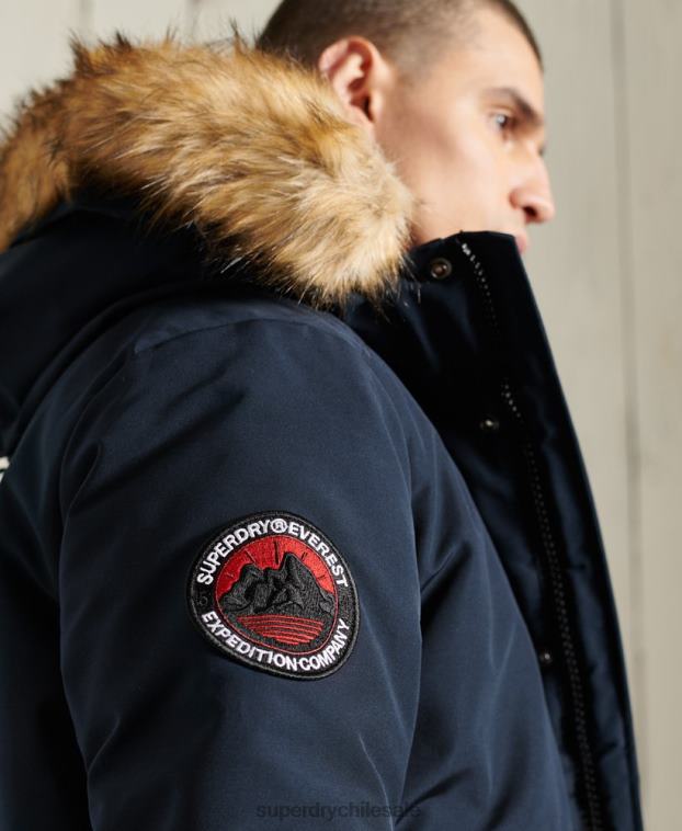 hombres Superdry Armada chaqueta bomber everest 2R68Z1085