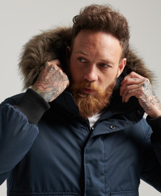 hombres Superdry Armada chaqueta bomber everest 2R68Z4500