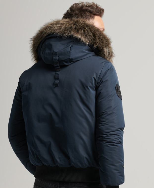 hombres Superdry Armada chaqueta bomber everest 2R68Z4500