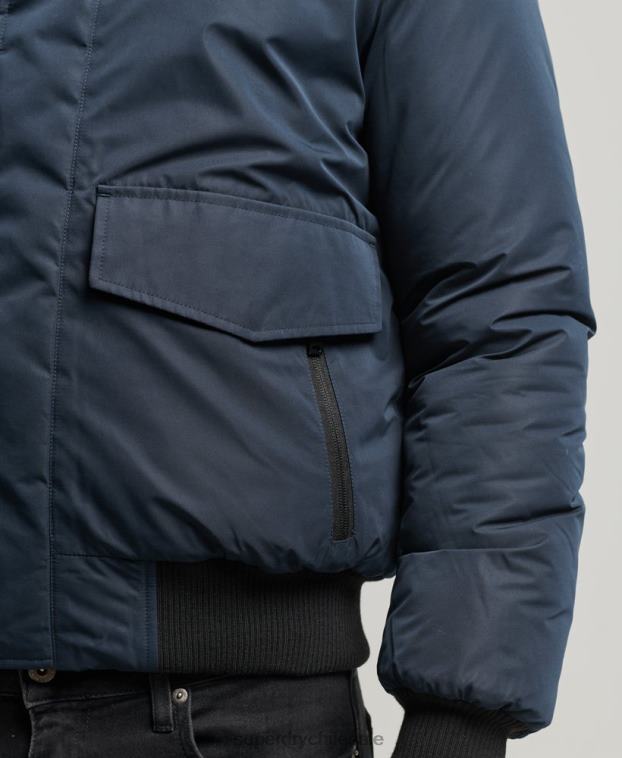 hombres Superdry Armada chaqueta bomber everest 2R68Z4500