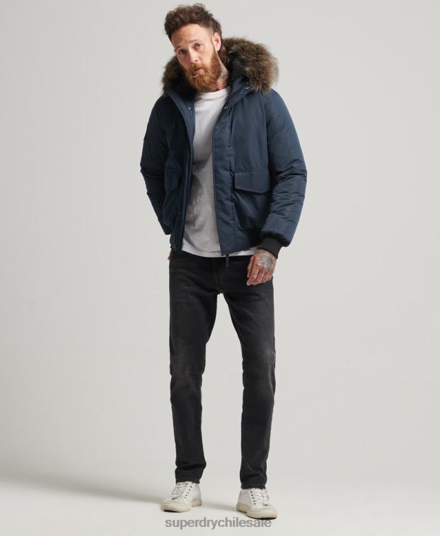 hombres Superdry Armada chaqueta bomber everest 2R68Z4500