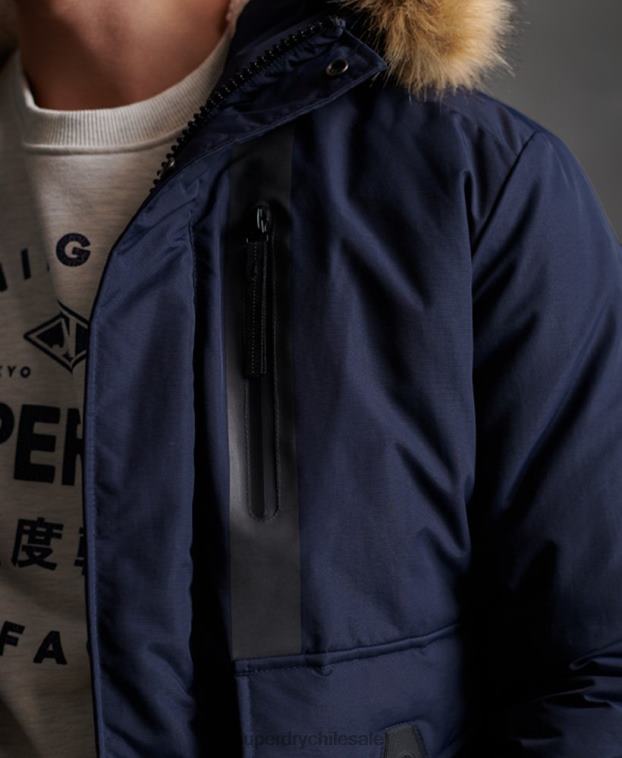 hombres Superdry Armada chaqueta bomber everest 2R68Z4646
