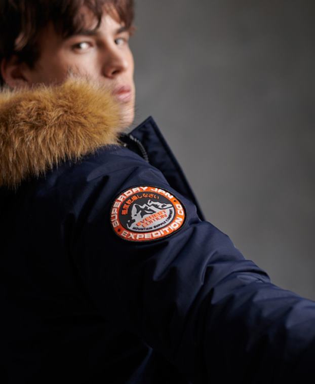 hombres Superdry Armada chaqueta bomber everest 2R68Z4646