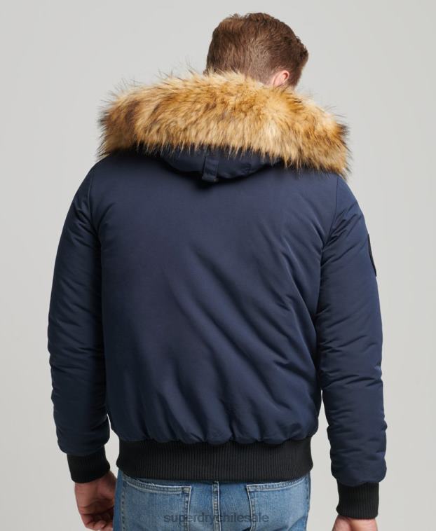 hombres Superdry Armada chaqueta bomber everest 2R68Z964