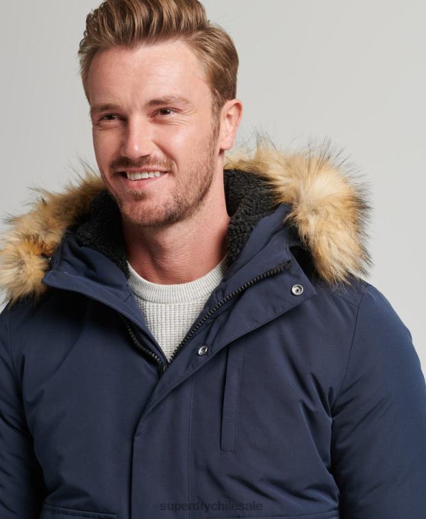hombres Superdry Armada chaqueta bomber everest 2R68Z964