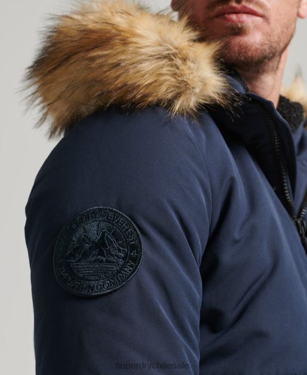 hombres Superdry Armada chaqueta bomber everest 2R68Z964