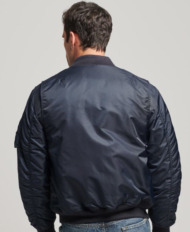 hombres Superdry Armada chaqueta bomber ma1 vintage 2R68Z4703