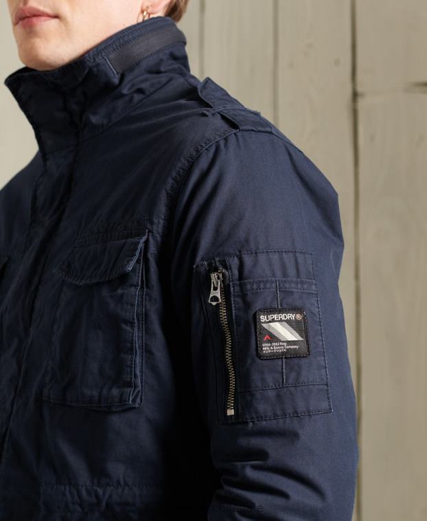 hombres Superdry Armada chaqueta clásica de novato 2R68Z4603