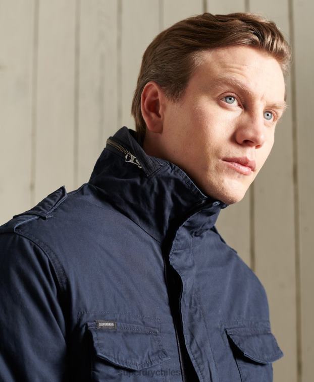 hombres Superdry Armada chaqueta clásica de novato 2R68Z4603