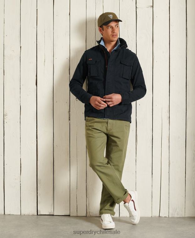 hombres Superdry Armada chaqueta clásica de novato 2R68Z4686
