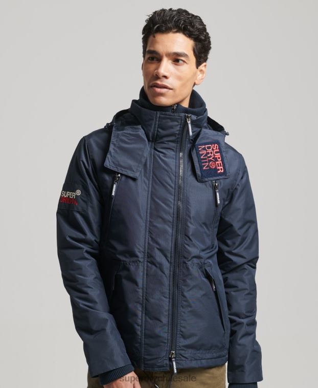 hombres Superdry Armada chaqueta cortavientos mountain sd 2R68Z1014