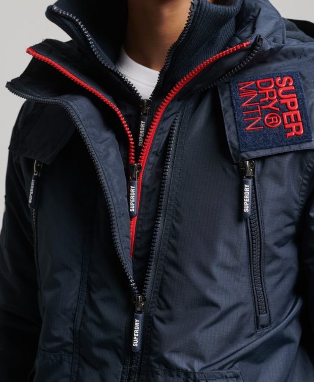 hombres Superdry Armada chaqueta cortavientos mountain sd 2R68Z1014
