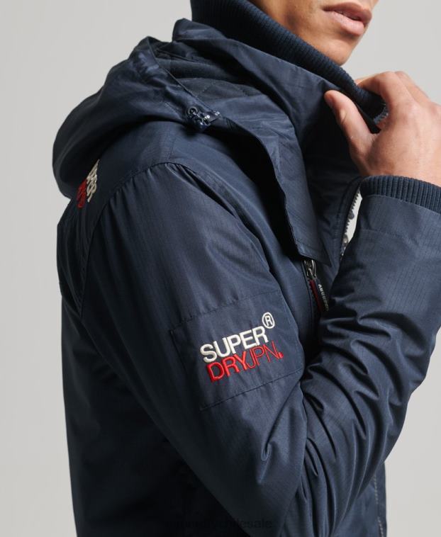 hombres Superdry Armada chaqueta cortavientos mountain sd 2R68Z1014