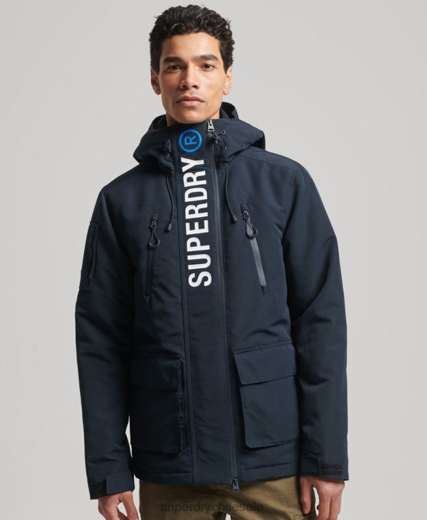 hombres Superdry Armada chaqueta cortavientos ultimate sd 2R68Z1078