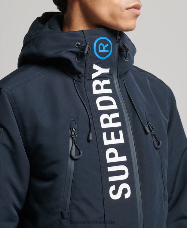 hombres Superdry Armada chaqueta cortavientos ultimate sd 2R68Z1078