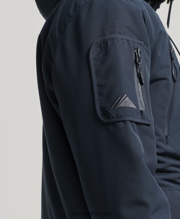 hombres Superdry Armada chaqueta cortavientos ultimate sd 2R68Z4444