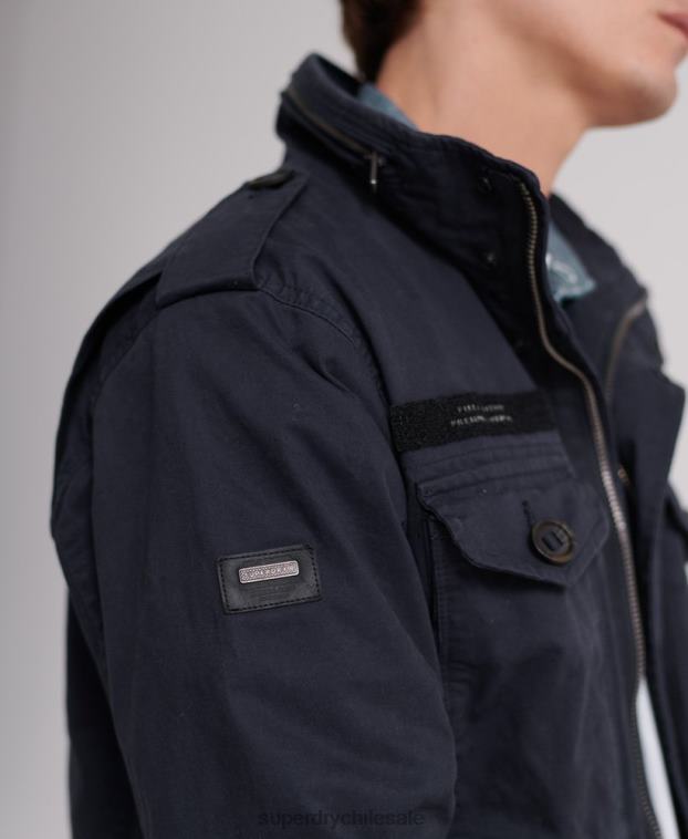 hombres Superdry Armada chaqueta de campo de novato 2R68Z4719