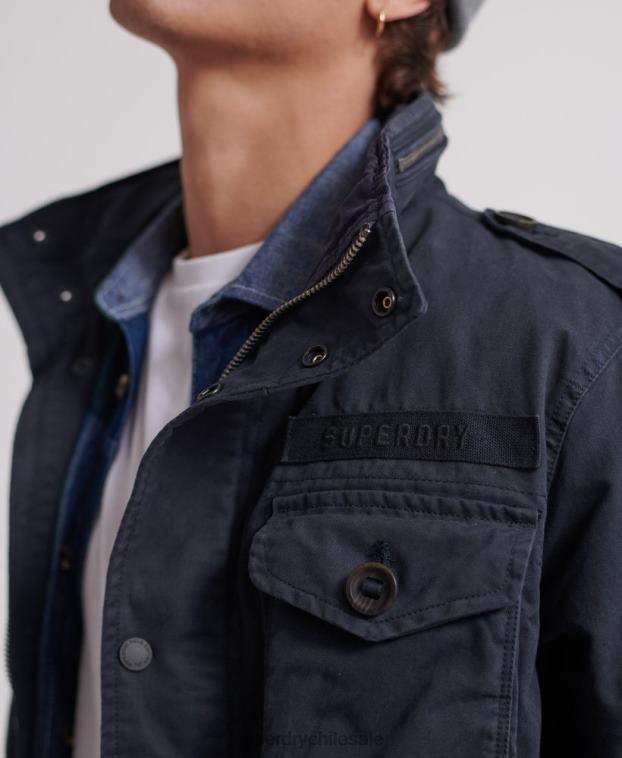 hombres Superdry Armada chaqueta de campo de novato 2R68Z4719