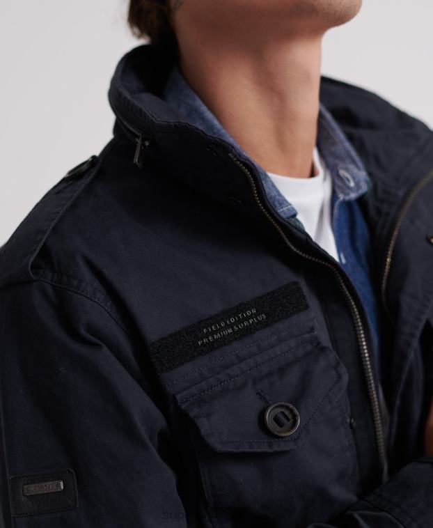 hombres Superdry Armada chaqueta de campo de novato 2R68Z4719