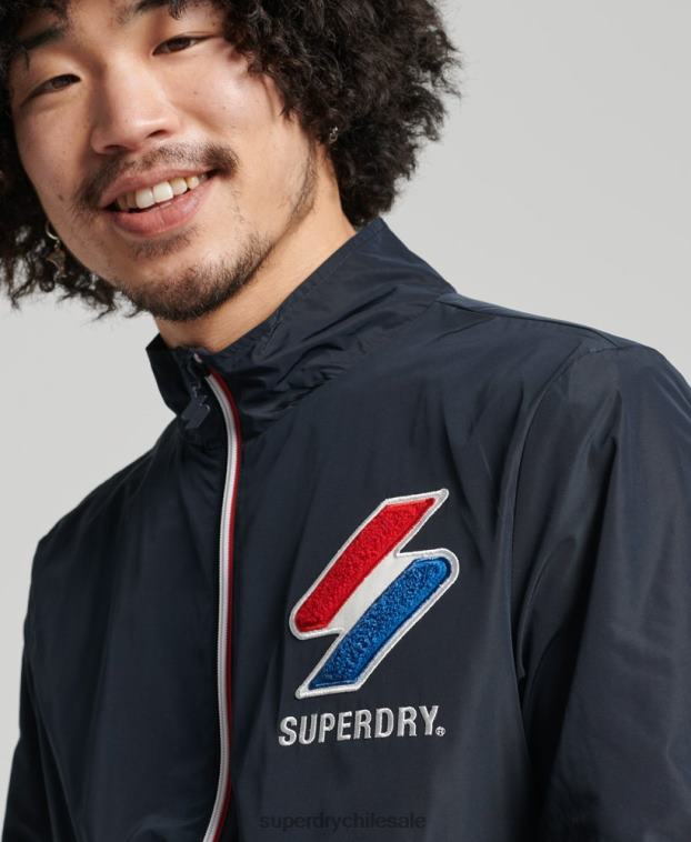 hombres Superdry Armada chaqueta de chándal 2R68Z1153