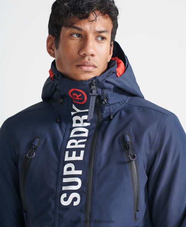hombres Superdry Armada chaqueta de rescate definitiva 2R68Z6466