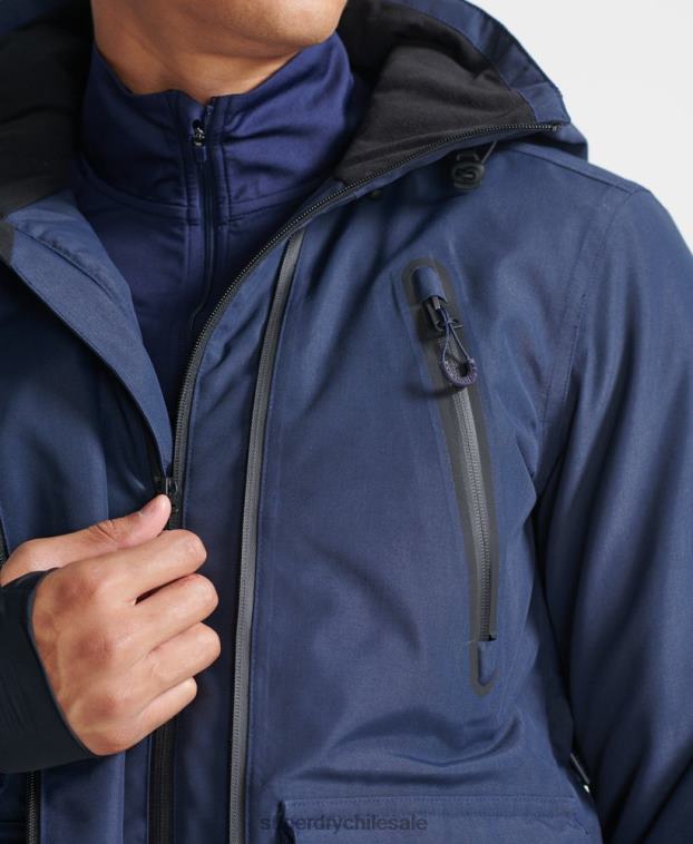 hombres Superdry Armada chaqueta de rescate definitiva 2R68Z6466