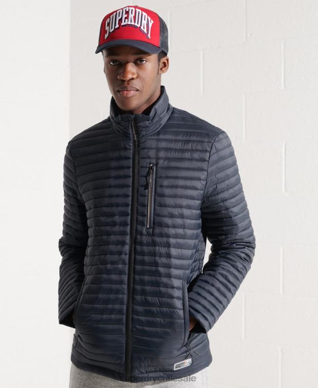 hombres Superdry Armada chaqueta fuji plegable sin capucha 2R68Z1177